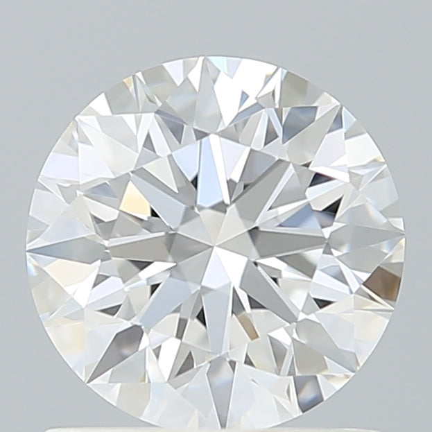 1.10 Carat Round Shaped, Ideal Cut, D Color, VVS2 Clarity, IGI Certified Lab Grown Diamond