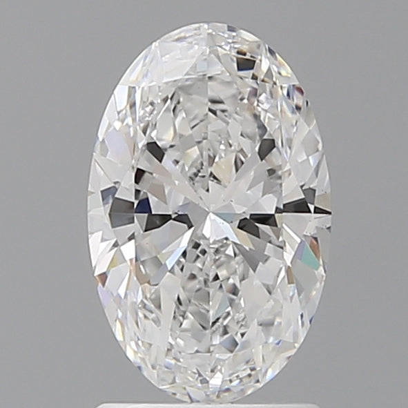 1.52 Carat Oval Shaped, Ideal Cut, D Color, VS1 Clarity, IGI Certified Lab Grown Diamond