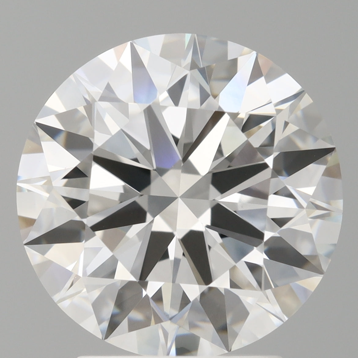 3.10 Carat Round Shaped, Ideal Cut, F Color, VVS2 Clarity, IGI Certified Lab Grown Diamond