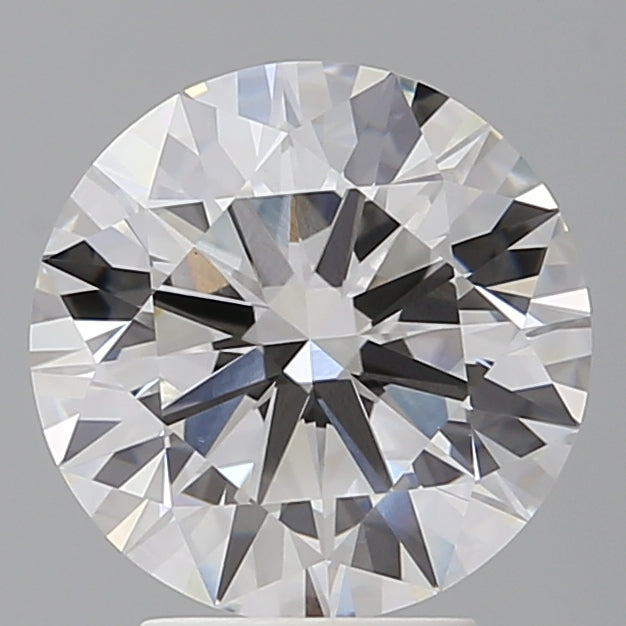 3.58 Carat Round Shaped, Ideal Cut, F Color, VVS2 Clarity, IGI Certified Lab Grown Diamond