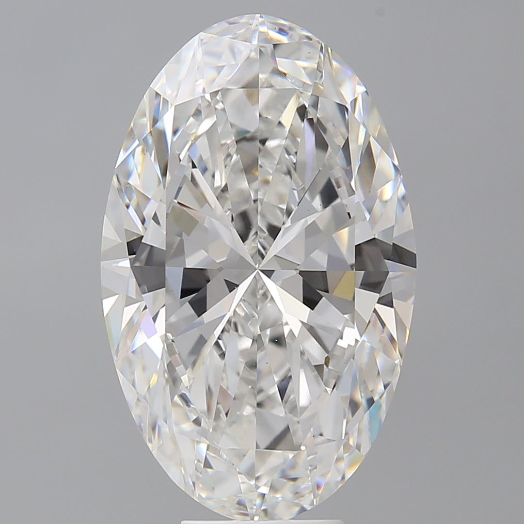 9.09 Carat Oval Shaped, Ideal Cut, E Color, VS1 Clarity, IGI Certified Lab Grown Diamond