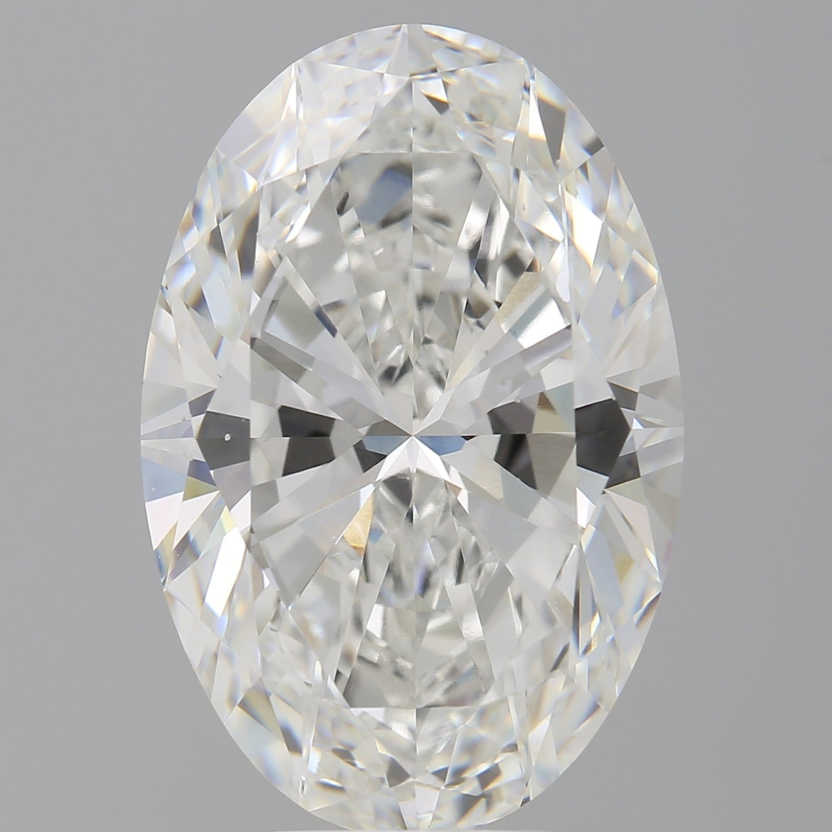 8.05 Carat Oval Shaped, Ideal Cut, F Color, VS2 Clarity, IGI Certified Lab Grown Diamond