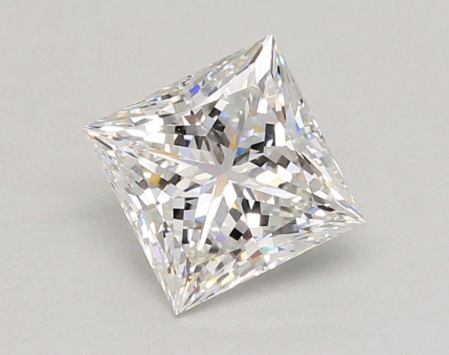 2.03 Carat Princess Shaped, Ideal Cut, E Color, VVS1 Clarity, IGI Certified Lab Grown Diamond