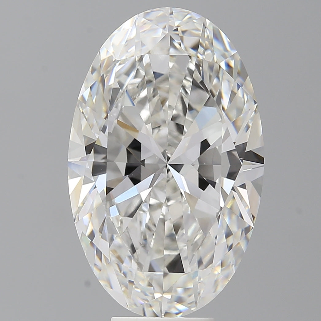 8.60 Carat Oval Shaped, Ideal Cut, F Color, VS1 Clarity, IGI Certified Lab Grown Diamond