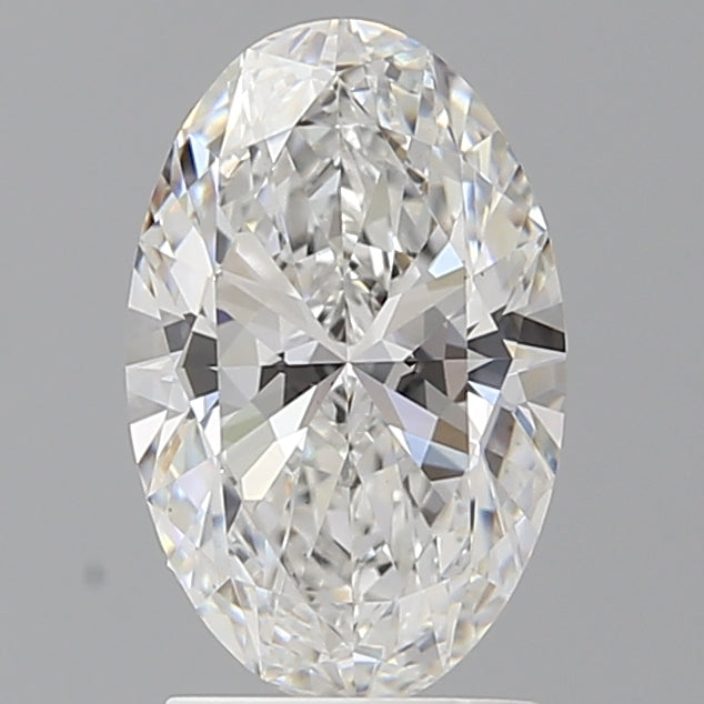 2.10 Carat Oval Shaped, Ideal Cut, E Color, VVS2 Clarity, IGI Certified Lab Grown Diamond