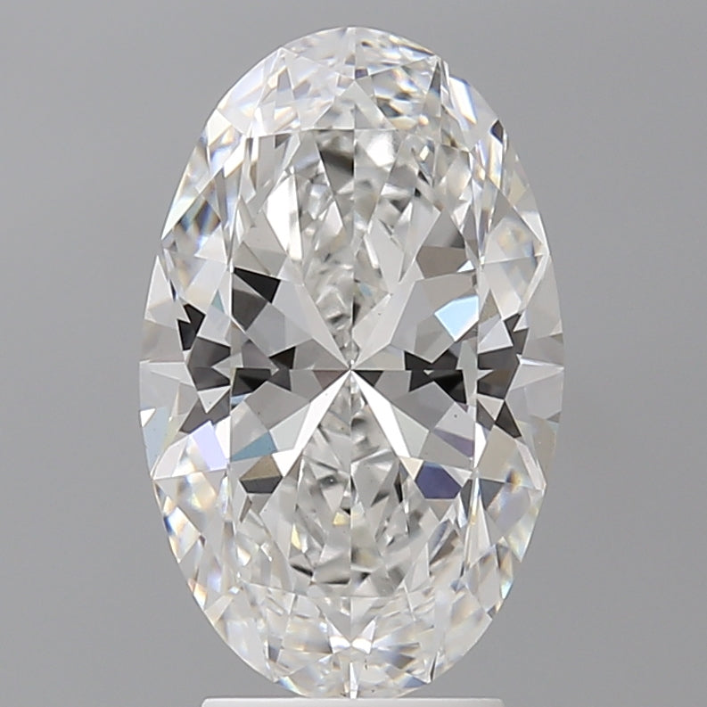 3.58 Carat Oval Shaped, Ideal Cut, E Color, VS1 Clarity, IGI Certified Lab Grown Diamond
