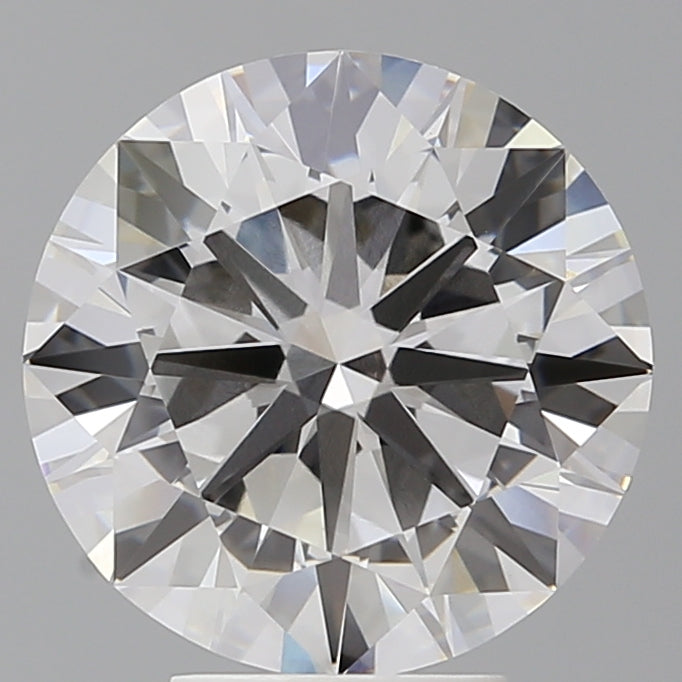 5.05 Carat Round Shaped, Excellent Cut, F Color, VVS2 Clarity, IGI Certified Lab Grown Diamond