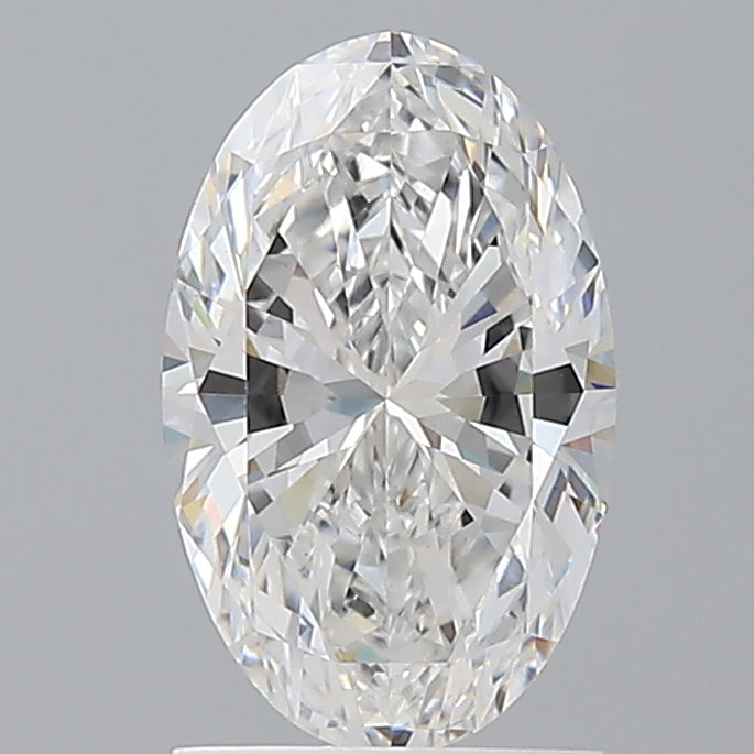 1.57 Carat Oval Shaped, Ideal Cut, E Color, VVS2 Clarity, IGI Certified Lab Grown Diamond
