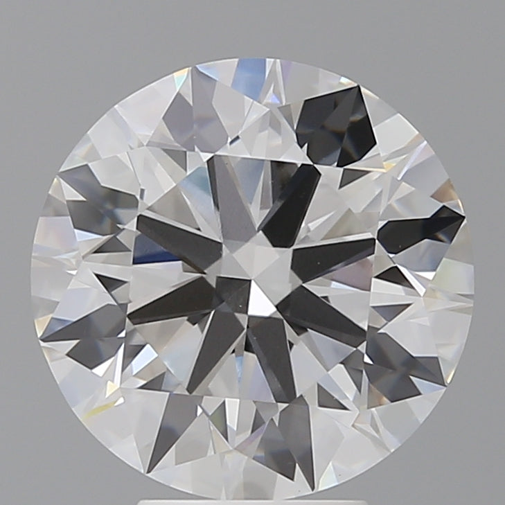 5.53 Carat Round Shaped, Ideal Cut, E Color, VVS2 Clarity, IGI Certified Lab Grown Diamond