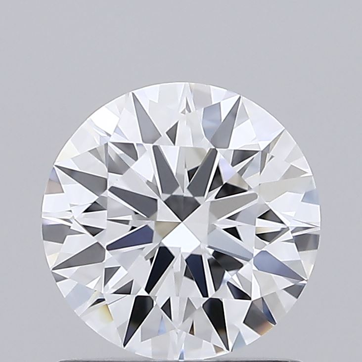 1.06 Carat Round Shaped, Ideal Cut, D Color, VVS2 Clarity, IGI Certified Lab Grown Diamond