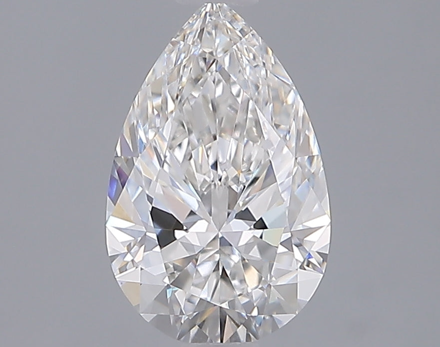1.56 Carat Pear Shaped, Ideal Cut, E Color, VVS2 Clarity, IGI Certified Lab Grown Diamond