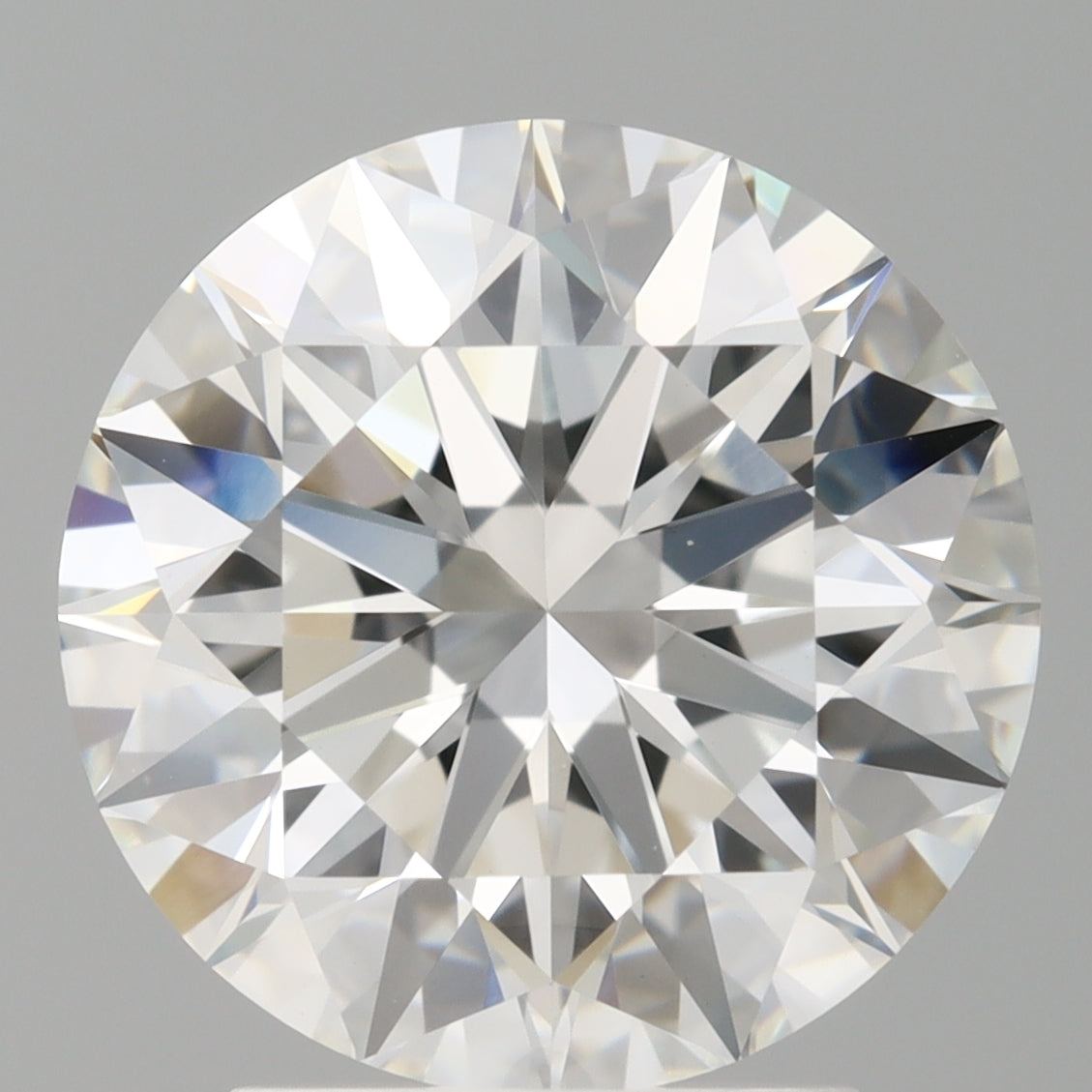 3.01 Carat Round Shaped, Excellent Cut, E Color, VVS2 Clarity, IGI Certified Lab Grown Diamond