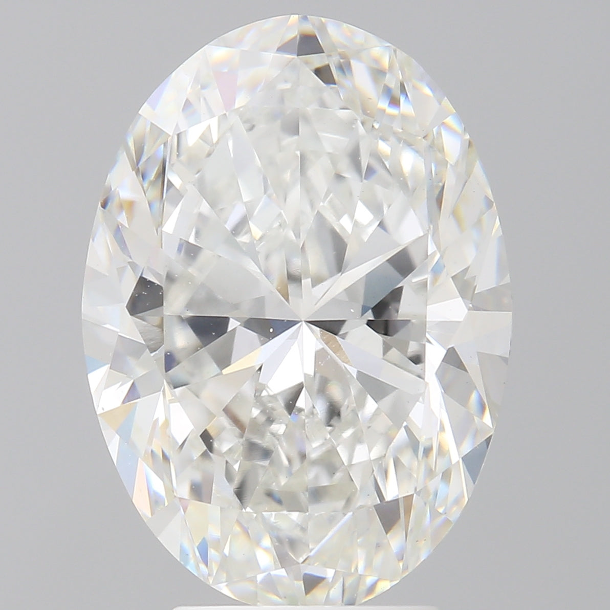 5.00 Carat Oval Shaped, Ideal Cut, F Color, VS1 Clarity, IGI Certified Lab Grown Diamond