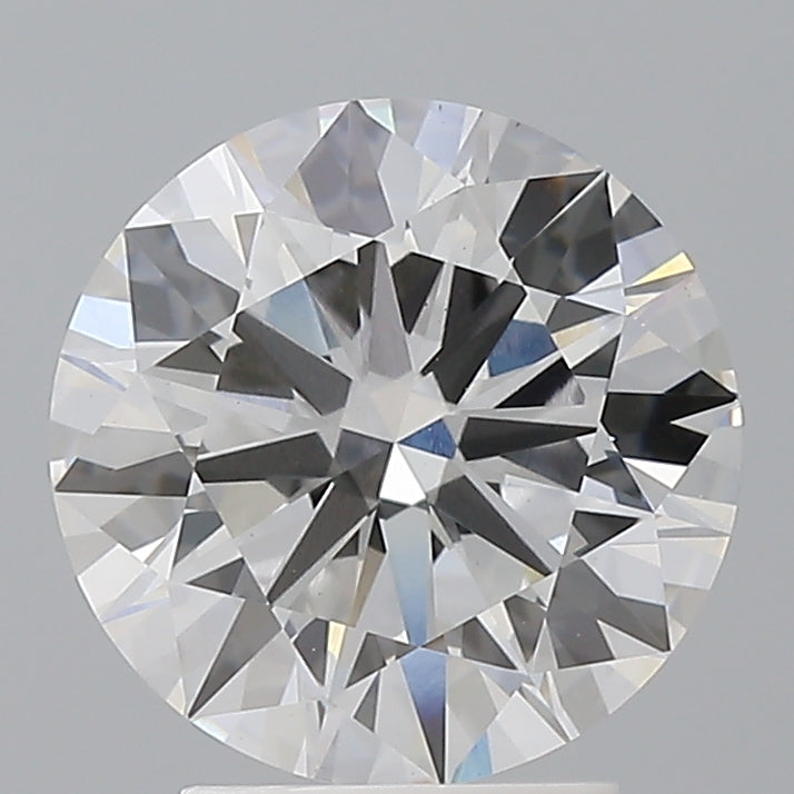 3.09 Carat Round Shaped, Ideal Cut, E Color, VS1 Clarity, IGI Certified Lab Grown Diamond
