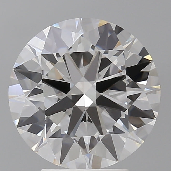 4.04 Carat Round Shaped, Ideal Cut, E Color, VVS2 Clarity, IGI Certified Lab Grown Diamond