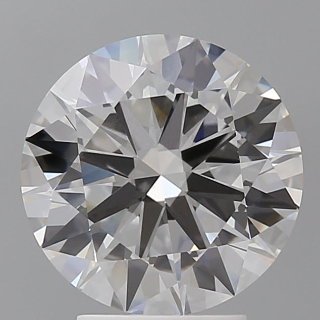 3.52 Carat Round Shaped, Excellent Cut, F Color, VVS2 Clarity, IGI Certified Lab Grown Diamond