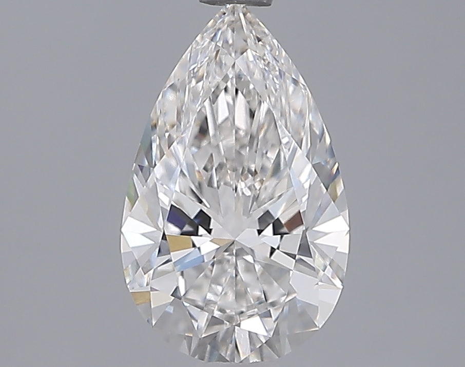 1.53 Carat Pear Shaped, Ideal Cut, F Color, VVS2 Clarity, IGI Certified Lab Grown Diamond