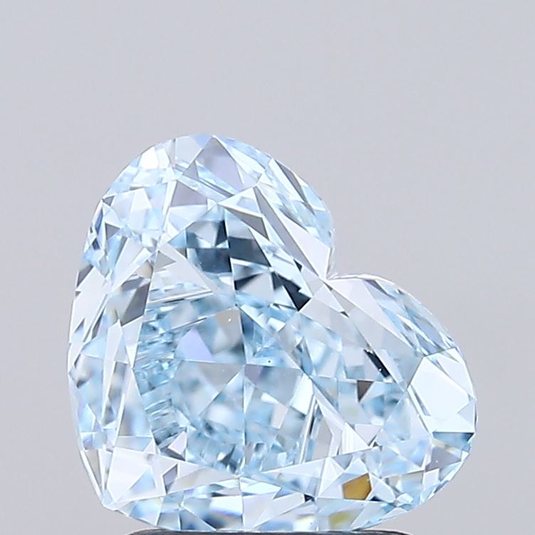 2.00 Carat Heart Shaped, Excellent Cut, VS1 Clarity, IGI Certified Lab Grown Diamond