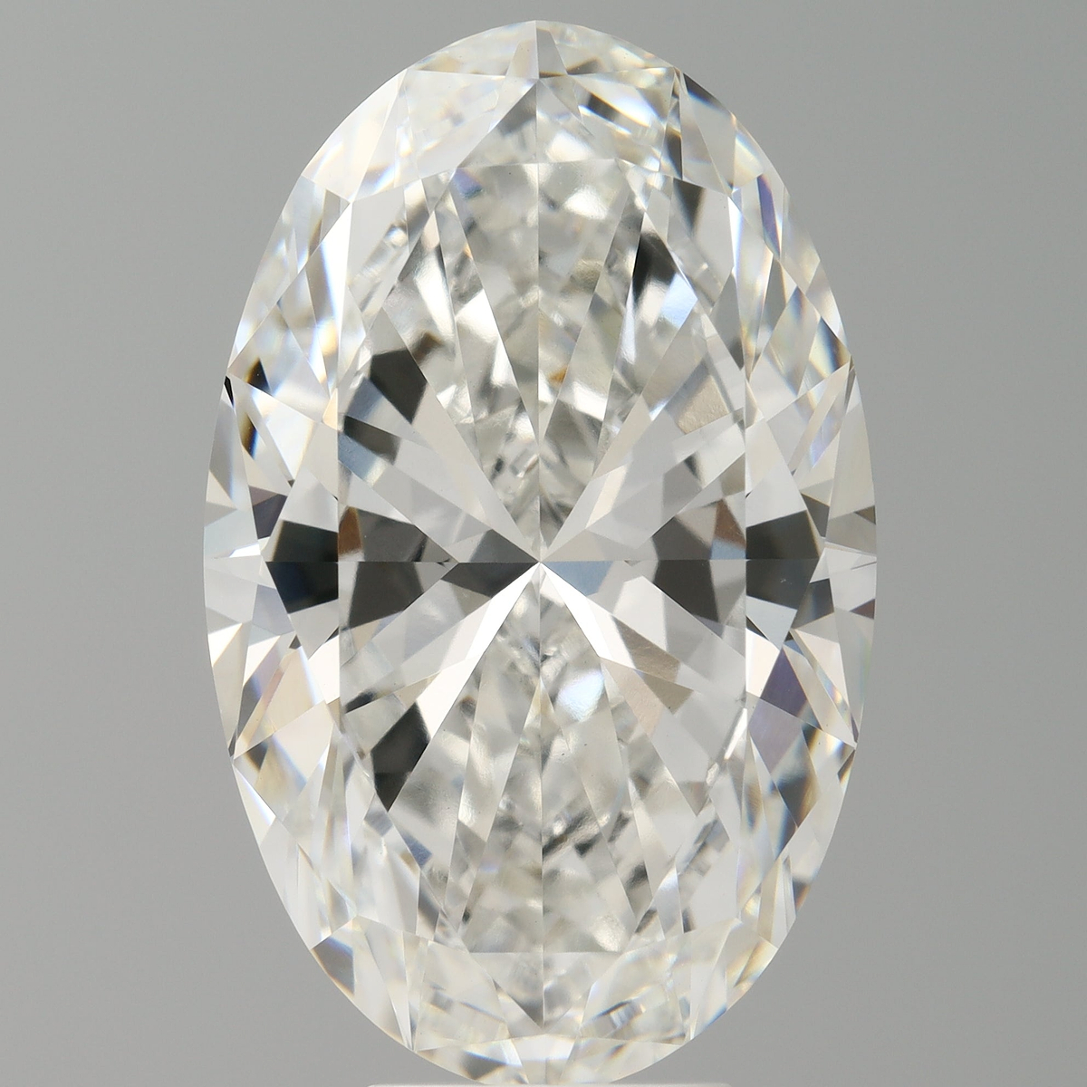 8.10 Carat Oval Shaped, Ideal Cut, F Color, VVS2 Clarity, IGI Certified Lab Grown Diamond