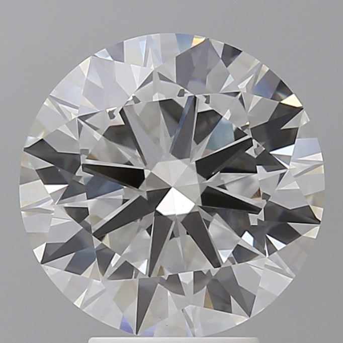 4.54 Carat Round Shaped, Excellent Cut, E Color, VVS2 Clarity, IGI Certified Lab Grown Diamond