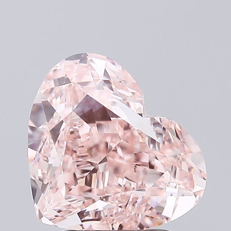 2.50 Carat Heart Shaped, Ideal Cut, VS1 Clarity, IGI Certified Lab Grown Diamond