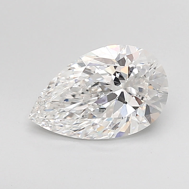 2.00 Carat Pear Shaped, Excellent Cut, E Color, VS1 Clarity, IGI Certified Lab Grown Diamond