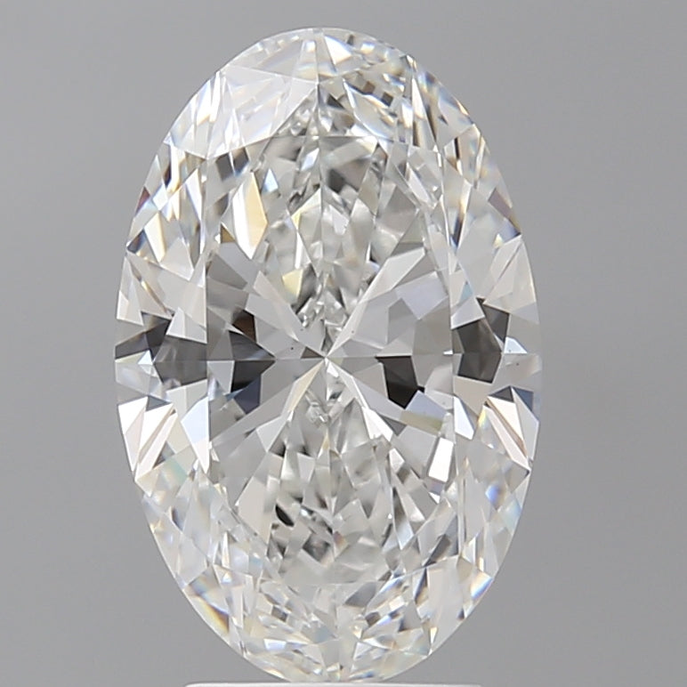 3.60 Carat Oval Shaped, Ideal Cut, E Color, VS1 Clarity, IGI Certified Lab Grown Diamond