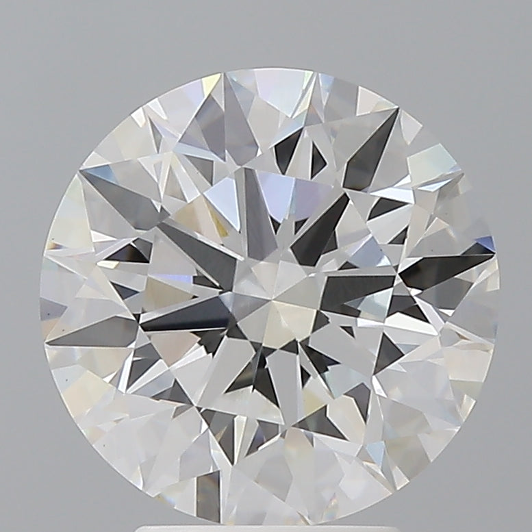 4.10 Carat Round Shaped, Ideal Cut, E Color, VVS2 Clarity, IGI Certified Lab Grown Diamond