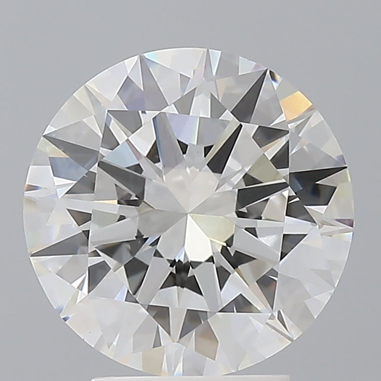 3.56 Carat Round Shaped, Excellent Cut, F Color, VS1 Clarity, IGI Certified Lab Grown Diamond