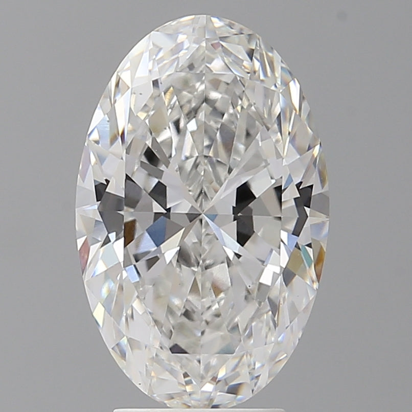 4.05 Carat Oval Shaped, Ideal Cut, E Color, VS1 Clarity, IGI Certified Lab Grown Diamond