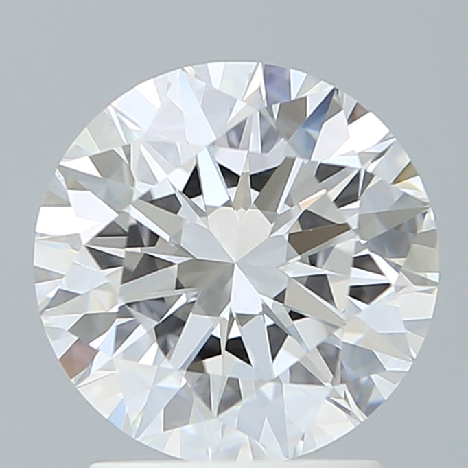 2.10 Carat Round Shaped, Ideal Cut, D Color, VVS1 Clarity, IGI Certified Lab Grown Diamond