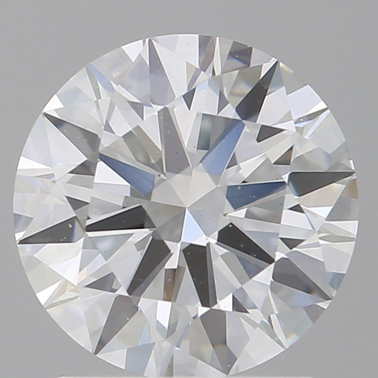 1.96 Carat Round Shaped, Very Good Cut, E Color, VVS2 Clarity, IGI Certified Lab Grown Diamond