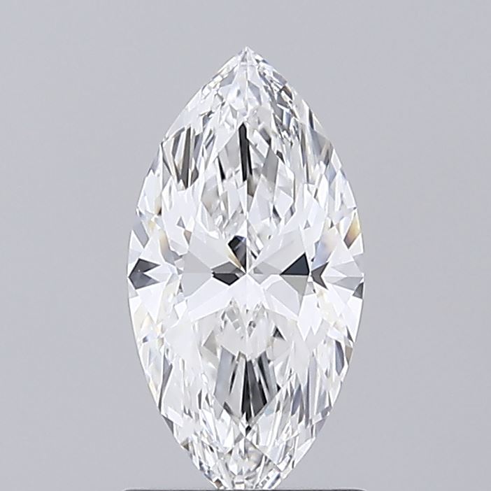 1.00 Carat Marquise Shaped, Ideal Cut, E Color, VVS1 Clarity, IGI Certified Lab Grown Diamond