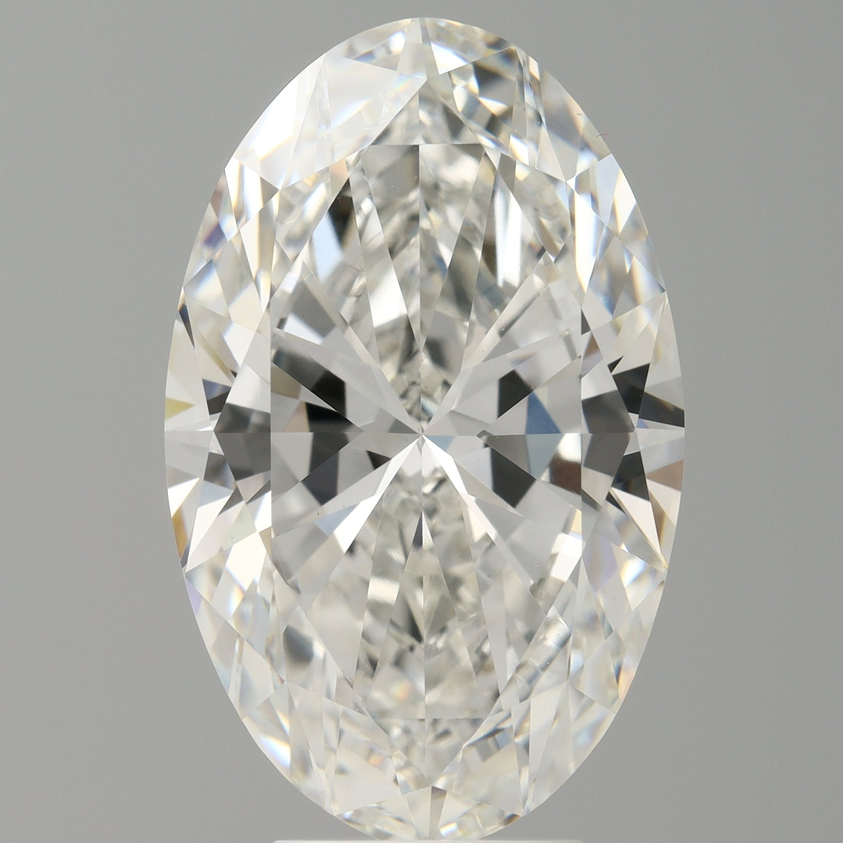 6.02 Carat Oval Shaped, Ideal Cut, F Color, VVS2 Clarity, IGI Certified Lab Grown Diamond