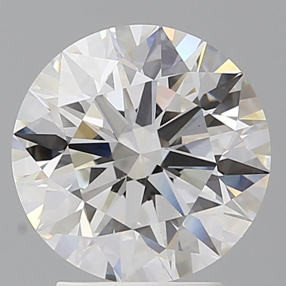 3.04 Carat Round Shaped, Ideal Cut, E Color, VS1 Clarity, IGI Certified Lab Grown Diamond