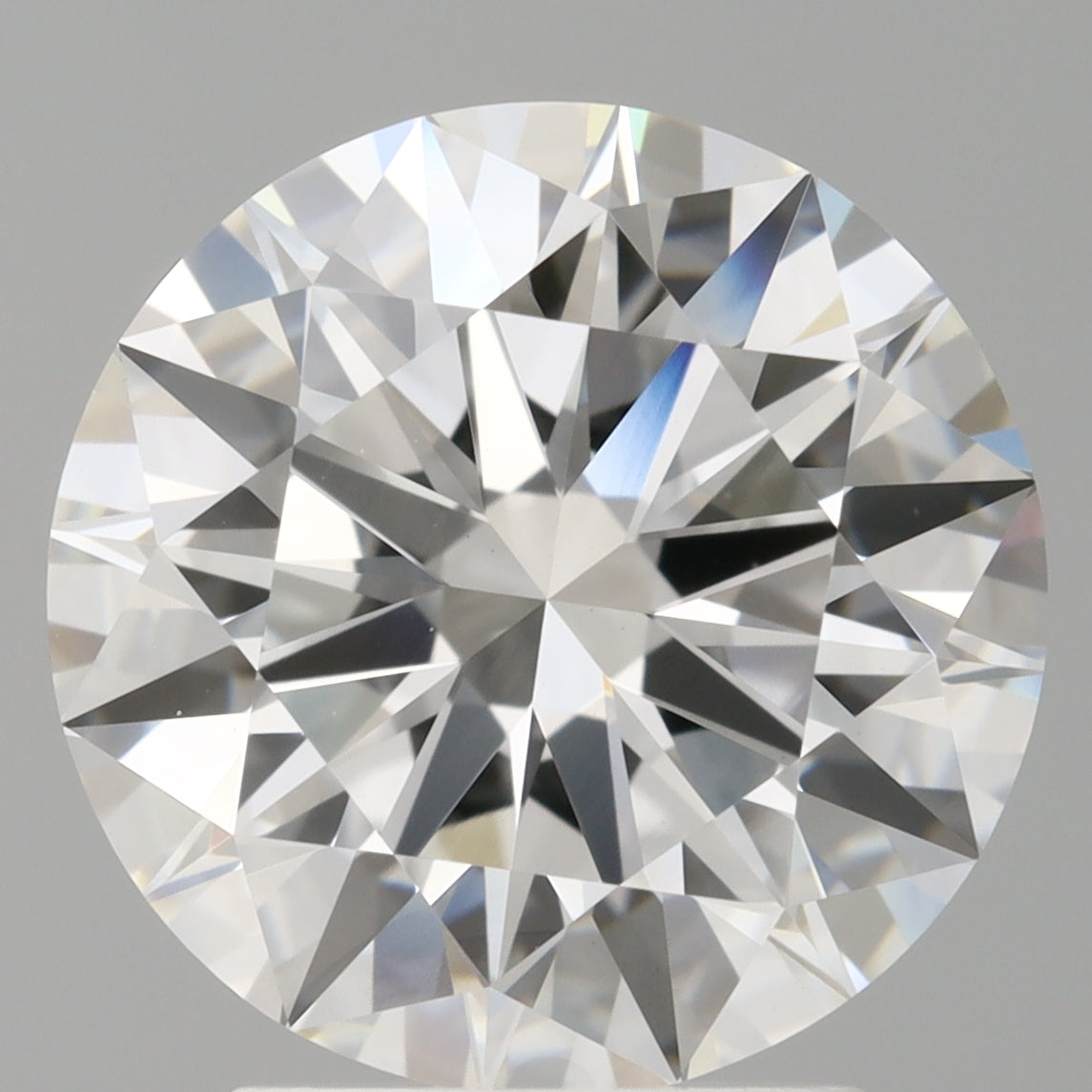 3.02 Carat Round Shaped, Ideal Cut, E Color, VVS2 Clarity, IGI Certified Lab Grown Diamond