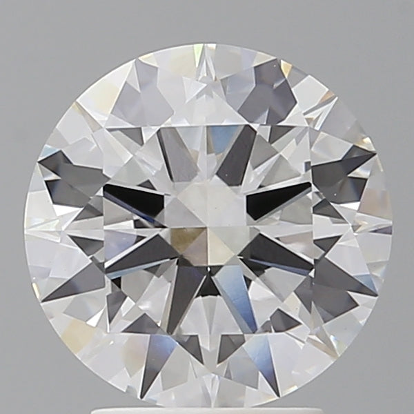 3.02 Carat Round Shaped, Excellent Cut, F Color, VS1 Clarity, IGI Certified Lab Grown Diamond