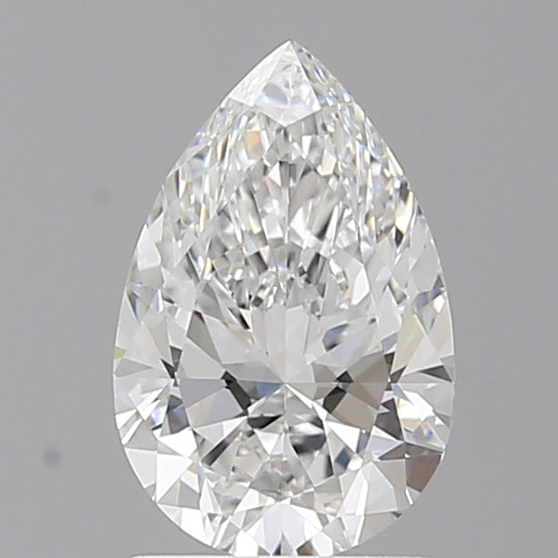 1.60 Carat Pear Shaped, Ideal Cut, D Color, VVS2 Clarity, IGI Certified Lab Grown Diamond