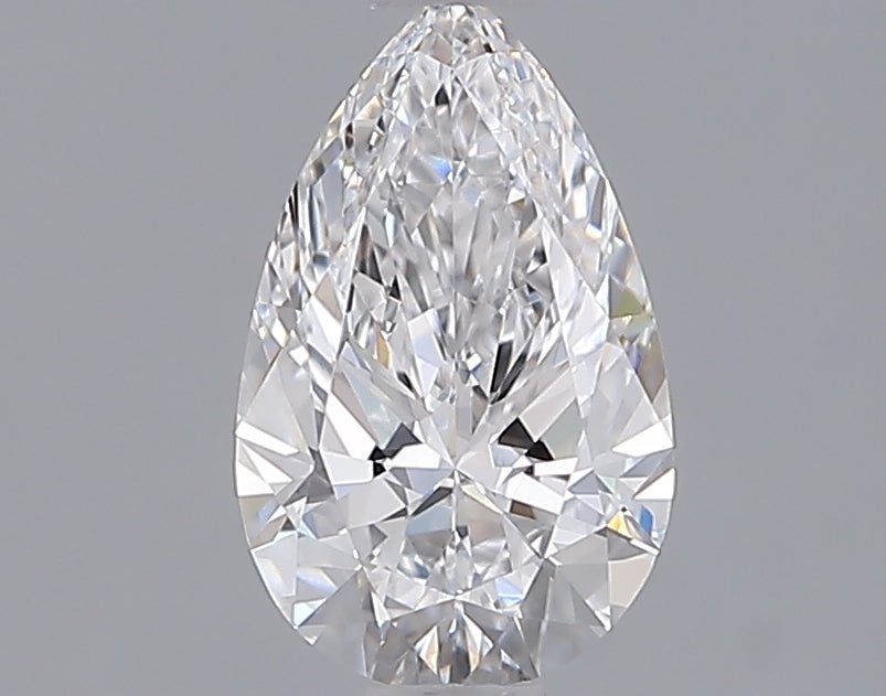 1.06 Carat Pear Shaped, Ideal Cut, D Color, VVS1 Clarity, IGI Certified Lab Grown Diamond