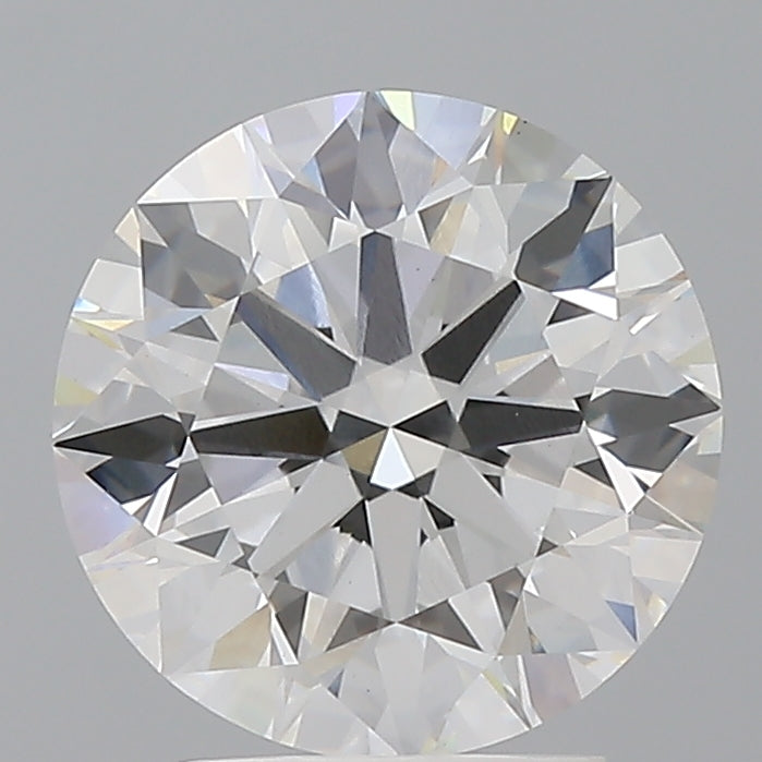 3.10 Carat Round Shaped, Ideal Cut, E Color, VVS2 Clarity, IGI Certified Lab Grown Diamond