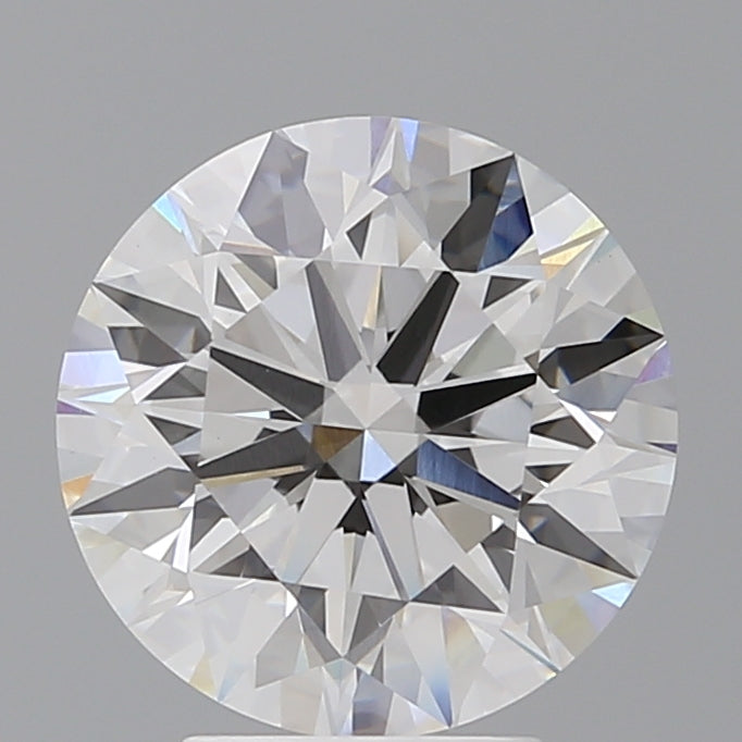 4.03 Carat Round Shaped, Ideal Cut, F Color, VVS2 Clarity, IGI Certified Lab Grown Diamond