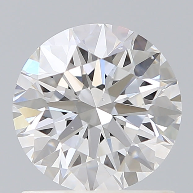 1.10 Carat Round Shaped, Ideal Cut, D Color, VS2 Clarity, IGI Certified Lab Grown Diamond
