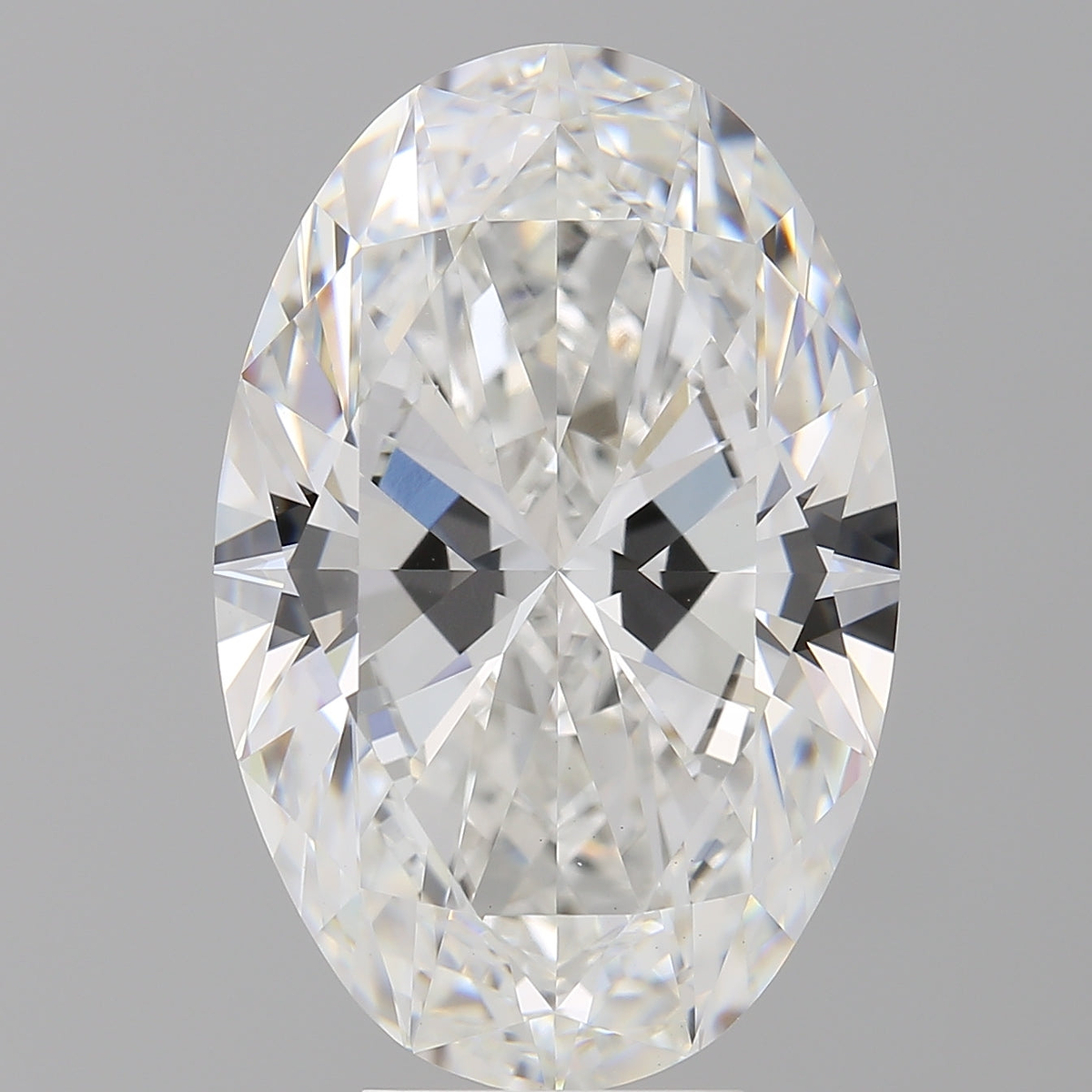 7.60 Carat Oval Shaped, Ideal Cut, E Color, VVS2 Clarity, IGI Certified Lab Grown Diamond