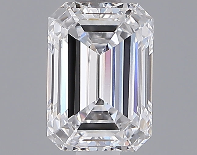 1.05 Carat Emerald Shaped, Ideal Cut, D Color, IF Clarity, IGI Certified Lab Grown Diamond
