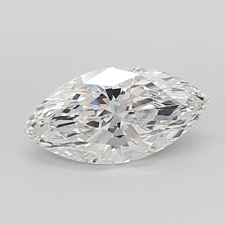 3.51 Carat Marquise Shaped, Ideal Cut, E Color, VVS2 Clarity, IGI Certified Lab Grown Diamond