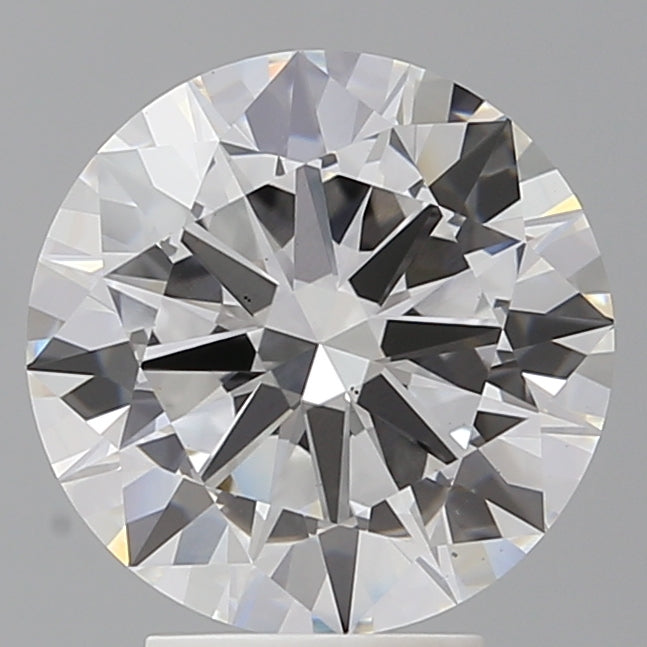 4.02 Carat Round Shaped, Excellent Cut, E Color, VS2 Clarity, IGI Certified Lab Grown Diamond