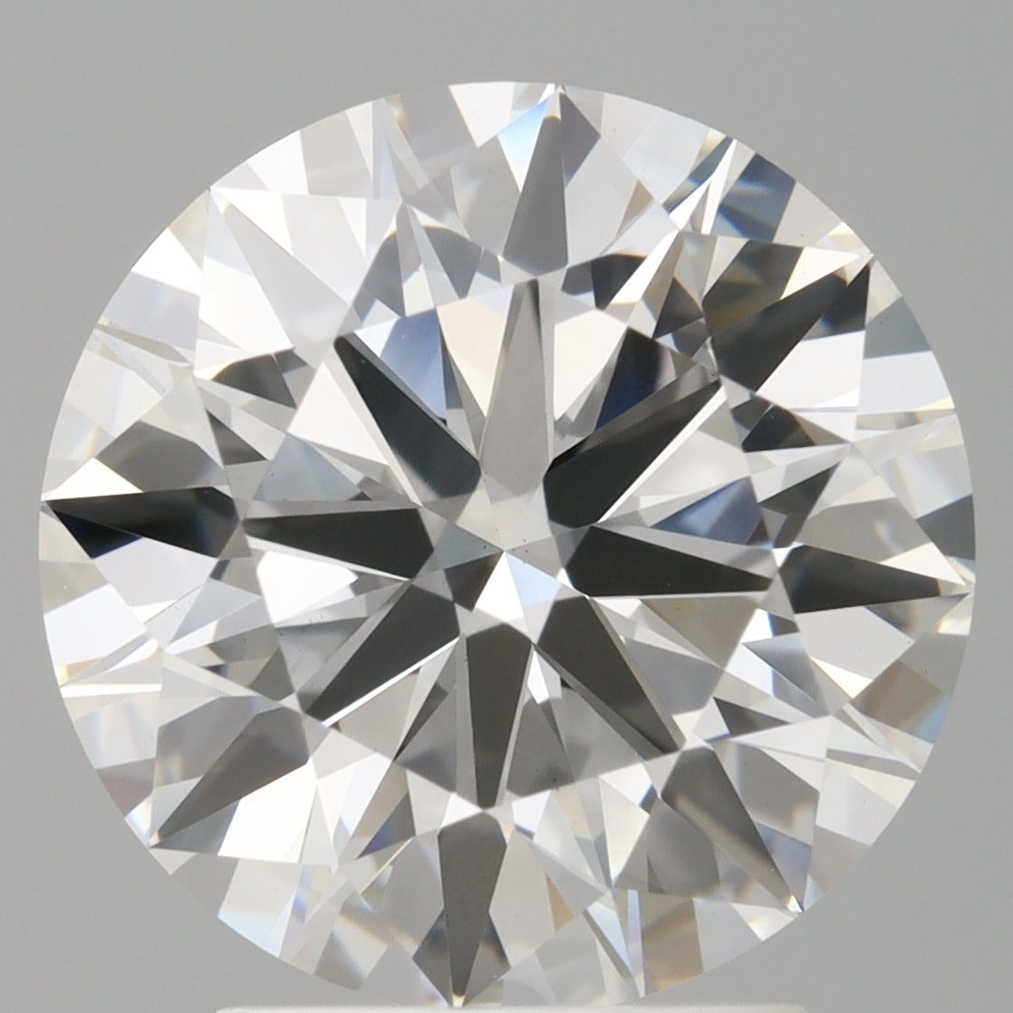 3.04 Carat Round Shaped, Ideal Cut, E Color, VS1 Clarity, IGI Certified Lab Grown Diamond
