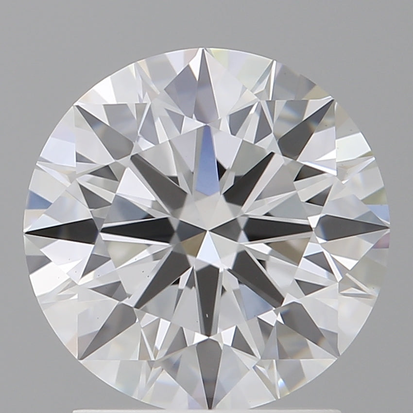 2.03 Carat Round Shaped, Ideal Cut, E Color, VS1 Clarity, IGI Certified Lab Grown Diamond