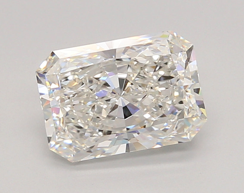 2.07 Carat Radiant Shaped, Ideal Cut, F Color, VVS1 Clarity, IGI Certified Lab Grown Diamond