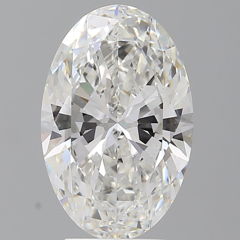 4.02 Carat Oval Shaped, Ideal Cut, F Color, VS1 Clarity, IGI Certified Lab Grown Diamond